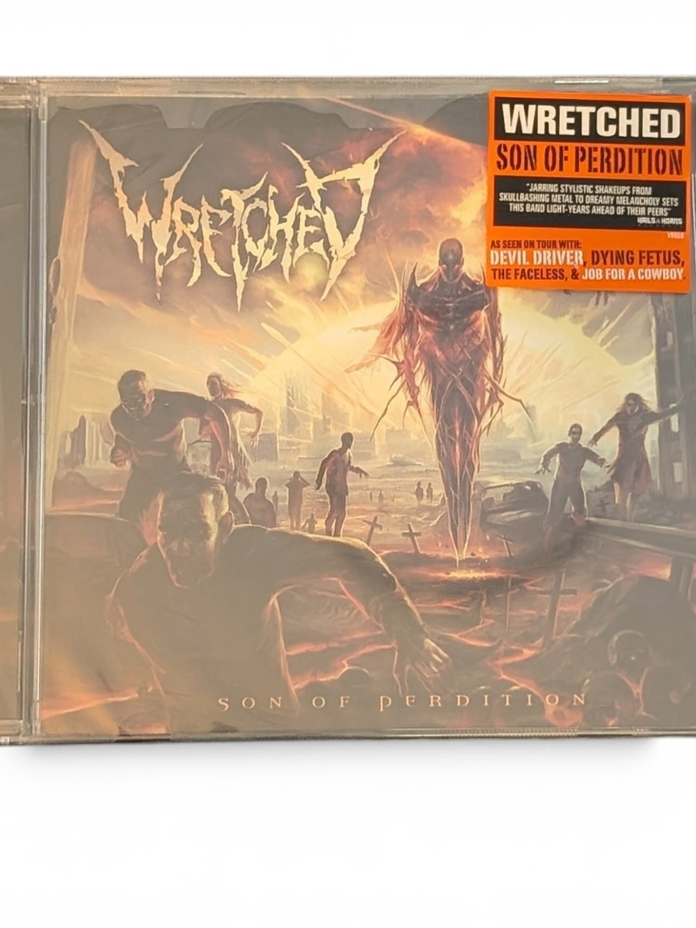 Wretched "Son of Perdition" CD - Orange/Brown Artwork